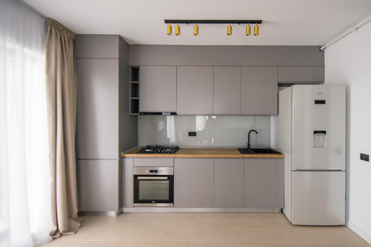 Luxury Promenada Apartment - Frontal Beachfront Mamaia Nord Năvodari Buitenkant foto